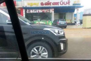 Шпионские снимки Hyundai Creta 2016 года 