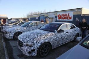 Шпионские снимки Mercedes-Benz E-Class 2016 года 