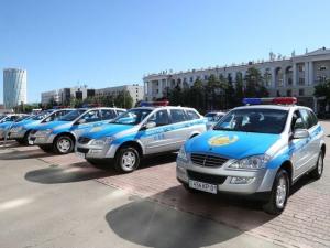 Казахстанская полиция получила новое авто