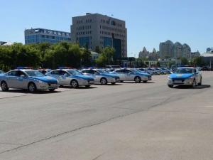 Казахстанская полиция получила новое авто 