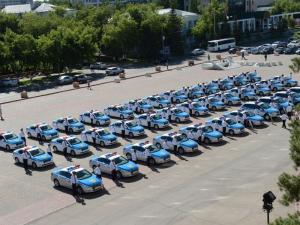 Казахстанская полиция получила новое авто 