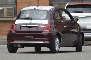 Шпионские снимки Fiat 500 2016 года 