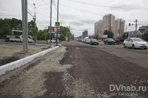 В Хабаровске продолжается реконструкция улицы Пионерской
