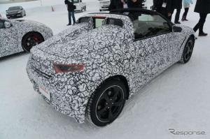 Шпионские снимки Honda S660 2016 года 