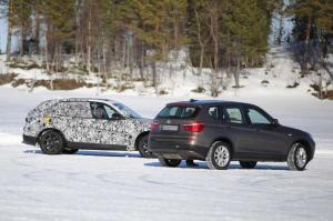 Шпионские снимки BMW X3 2016 года 