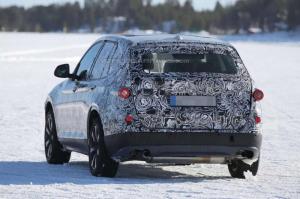 Шпионские снимки BMW X3 2016 года 