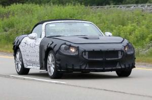 Родстер Fiat 124 Spider впервые замечен на тестах