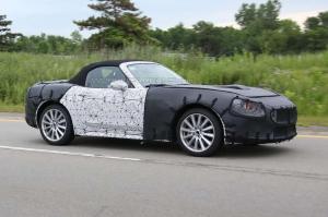 Шпионские снимки Fiat 124 Spider 2016 года 