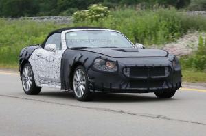 Шпионские снимки Fiat 124 Spider 2016 года 