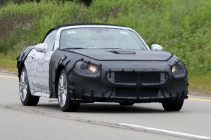 Шпионские снимки Fiat 124 Spider 2016 года 