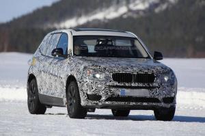 Шпионские снимки BMW X3 2016 года 