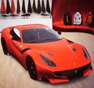 Дизайн топовой версии Ferrari F12berlinetta рассекретили до премьеры