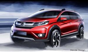 Тизеры Honda BR-V 