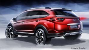 Honda приоткрыла внешность нового семиместного кроссовера