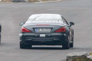 Шпионские снимки Mercedes-Benz SL-Class 2016 года 