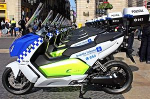 BMW C Evolution для полиции Барселоны 