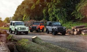 2015 Land Rover Defender 90 Autobiography Land Rover Defender 110 Adventure и Land Rover Defender 90 Heritage 