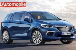 Облик Zafira изменит в 2016 году