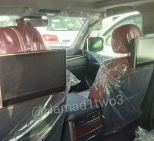 Шпионские снимки Lexus LX570 2016 года 
