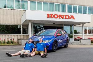 Honda установила рекорд экономичности: через всю Европу с расходом 2,82 л
