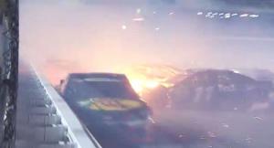 Реальная бойня: крупная авария на этапе NASCAR