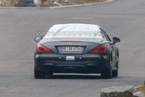 Шпионские снимки Mercedes-Benz SL-Class 2016 года 