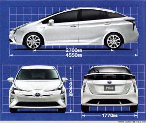 Первые изображения Toyota Prius 