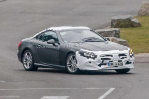 Шпионские снимки Mercedes-Benz SL-Class 2016 года 