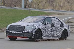Шпионские снимки Lincoln Continental 2016 года 