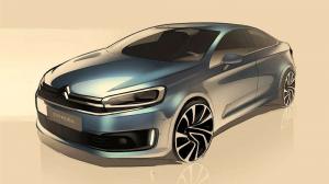 Компания Citroen показала дизайн нового компактного седана
