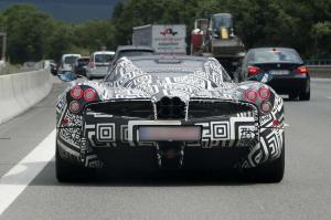 Шпионские снимки спецверсии Pagani Huayra 2016 года 