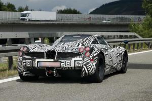 Шпионские снимки спецверсии Pagani Huayra 2016 года 