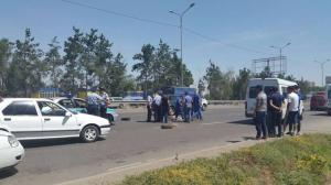 Автобус сбил насмерть женщину в Алматы 