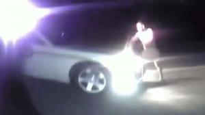 В США голый мужчина угнал полицейский автомобиль