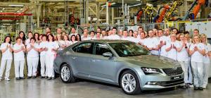 Дан старт производству серии нового Skoda Superb