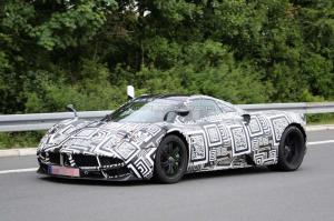 Шпионские снимки Pagani Huayra SE 2016 года 