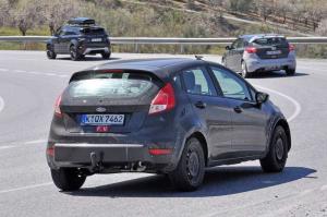 Шпионские снимки Ford Fiesta 2016 года 
