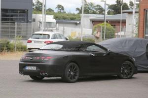 Шпионские снимки Mercedes-Benz S63 AMG Cabrio 2016 года 