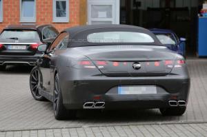 Шпионские снимки Mercedes-Benz S63 AMG Cabrio 2016 года 