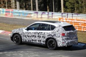 Шпионские снимки BMW X1 2016 года 