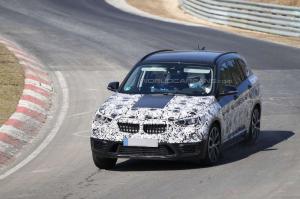 Шпионские снимки BMW X1 2016 года 