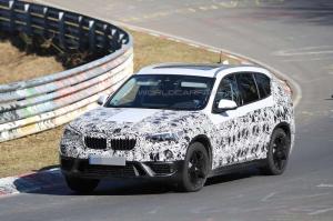 Шпионские снимки BMW X1 2016 года 