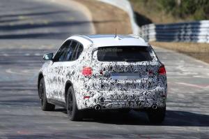 Шпионские снимки BMW X1 2016 года 