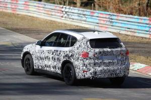 Шпионские снимки BMW X1 2016 года 