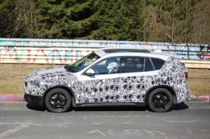 Шпионские снимки BMW X1 2016 года 