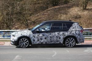 Шпионские снимки BMW X1 2016 года 