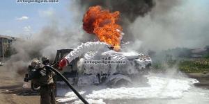 На Николаевщине на АЗС горели три бензовоза