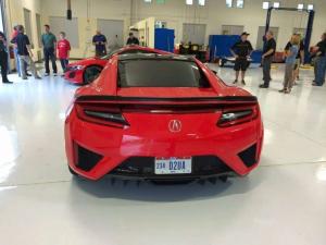 Первые снимки Acura NSX 2016 года 