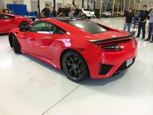 Первые снимки Acura NSX 2016 года 