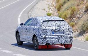 Шпионские фотографии Audi Q1 2016 года 
